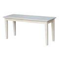International Concepts Shaker Style Bench, Unfinished BE-39
